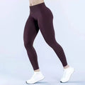 Leggings deportivos sin costuras para mujer | Efecto Push Up en glúteos, cintura baja y diseño ajustado para gimnasio, yoga y entrenamiento.
