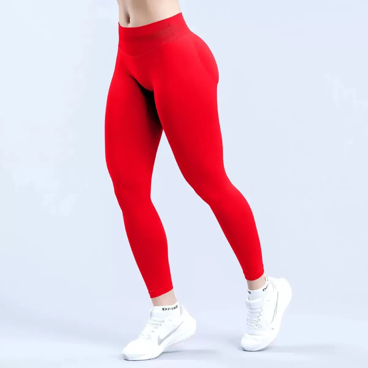 Leggings deportivos sin costuras para mujer | Efecto Push Up en glúteos, cintura baja y diseño ajustado para gimnasio, yoga y entrenamiento.