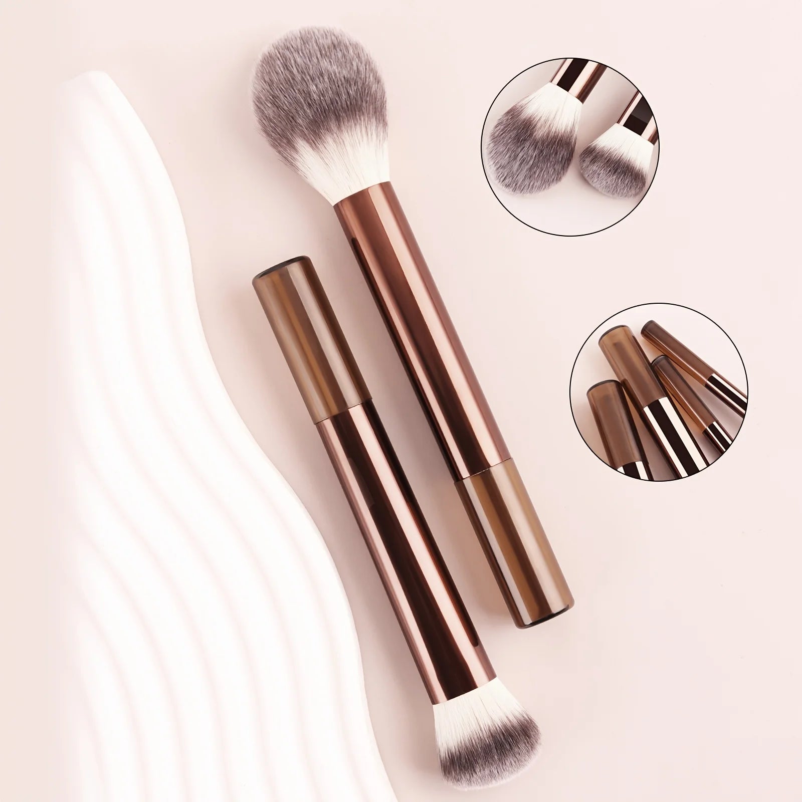 Set de 12 Brochas de Maquillaje Premium | Cerdas Suaves de Alta Calidad y Mango Ergonómico para una Aplicación Precisa