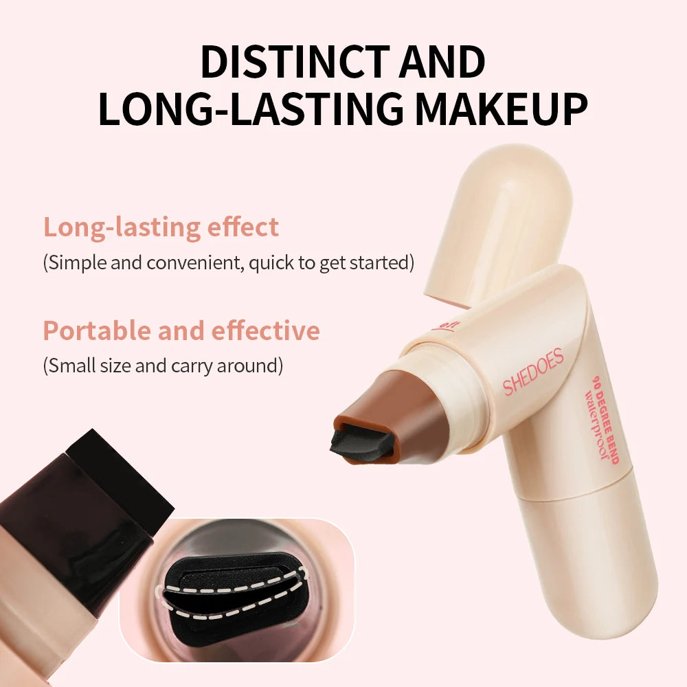 Delineador de ojos en formato lápiz, resistente al agua, de secado rápido, larga duración, aplicación suave y fácil de usar para crear un maquillaje de ojos natural.