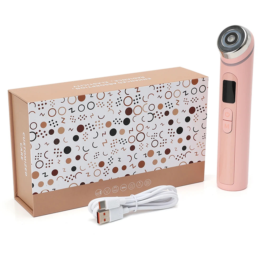 Age-R Booster Pro – Set de 4 colores | Dispositivo facial EMS de microcorriente para reafirmar, levantar y reducir arrugas | Cuidado facial profesional para uso doméstico